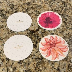 Kate Spade ♠️ Dahlia coaster set